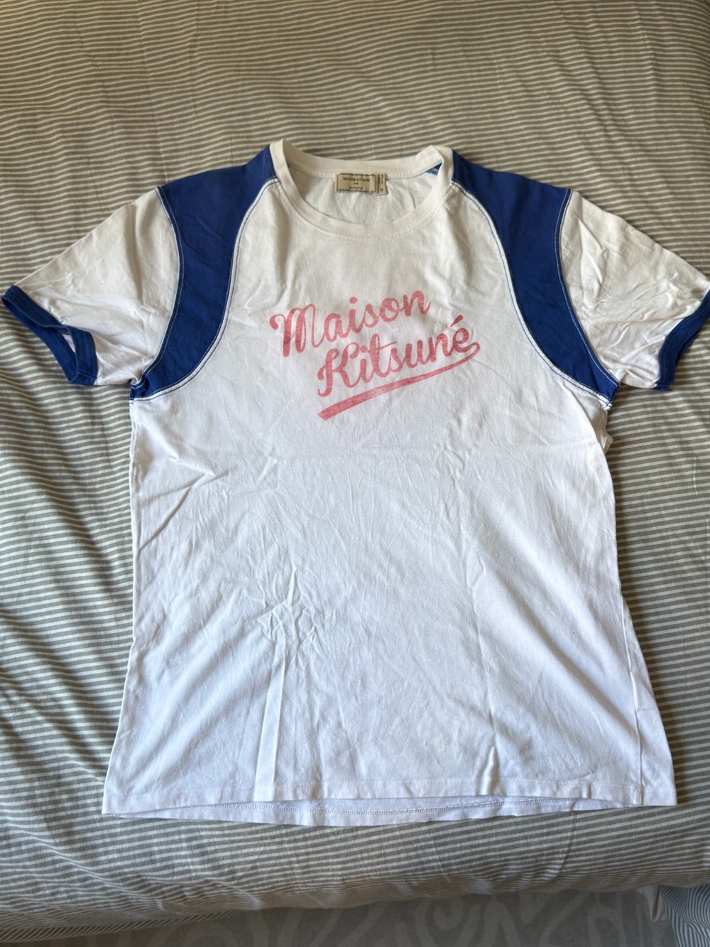 Maison Kitsune Faded Americana Tshirt